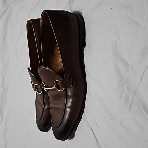 Luca del Forte brown horsebit loafers with patina. - Picture 2 of 7